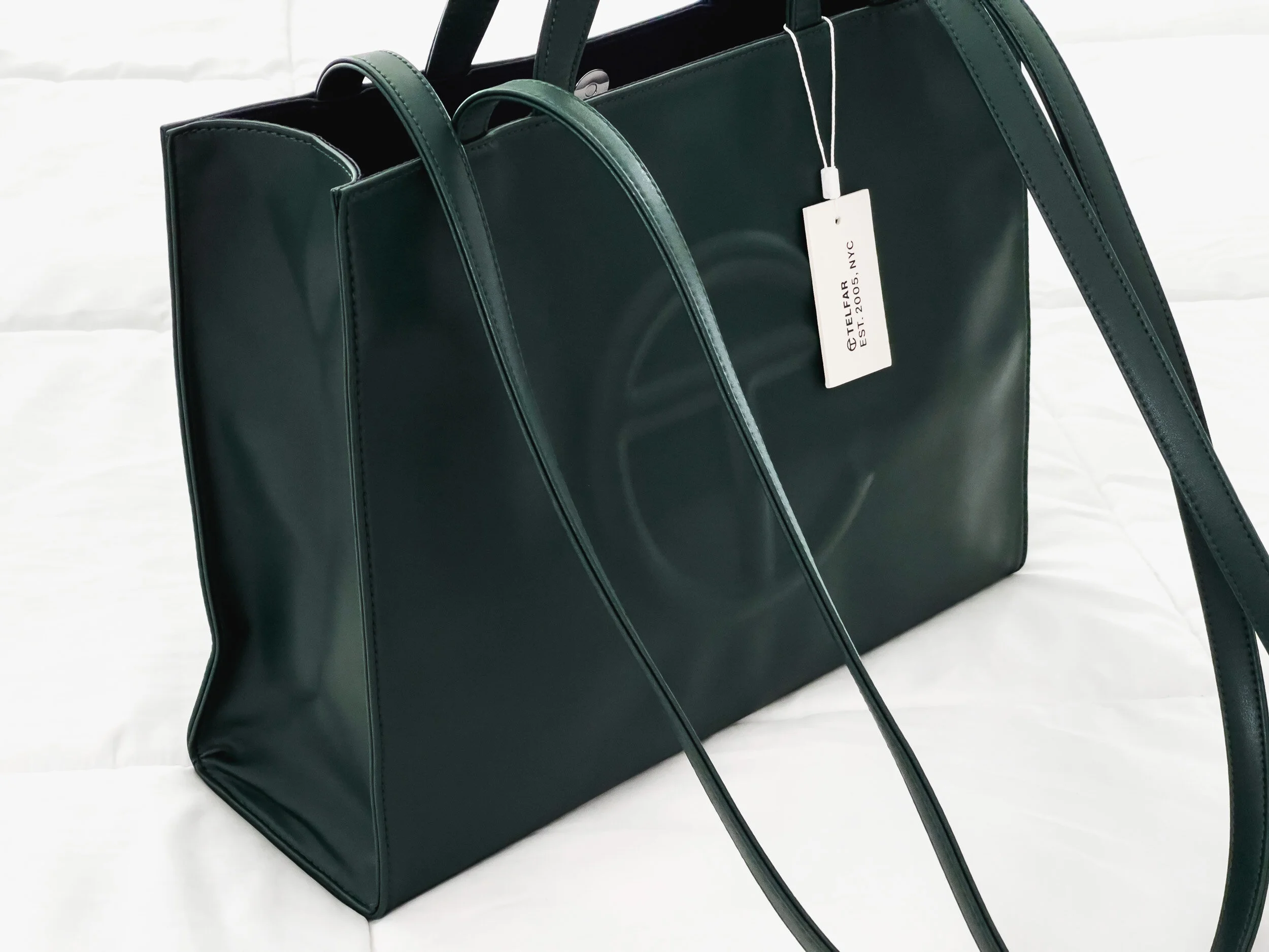 Telfar shopping bag reviews store